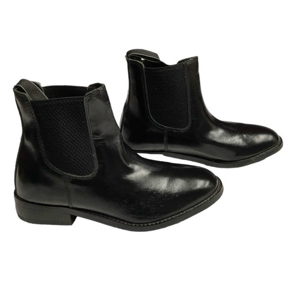 Country Line Women's Slip on BLACK ENGLISH PADDOCK RIDING‎ BOOTS size 6.